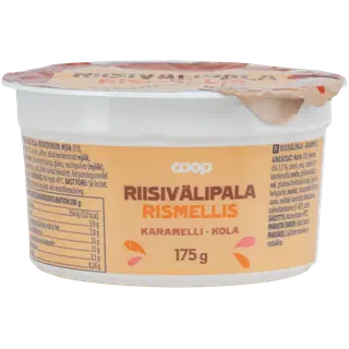 Coop riisivahepala karamelliga, 175g