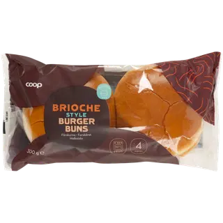Coop Brioche Burgerisaiad võiga 300 g