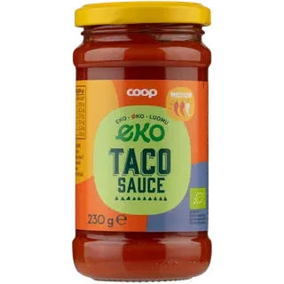 Coop ökoloogiline tako kaste, keskmise vürtsikusega, 300 g