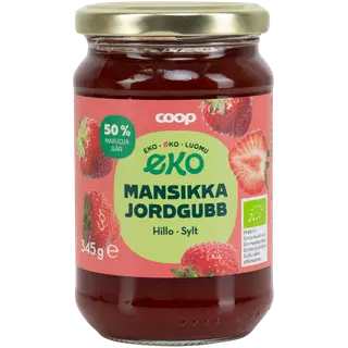 Coop Eko ökoloogiline maasikamoos 250g