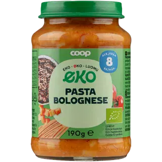 Coop pasta bolognese 8K, 190 G