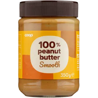 Coop maapähklivõie 100% kreemjas 350g
