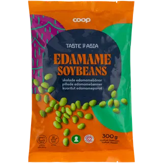 Coop Keedetud kooritud edamame sojaoad 300 g