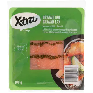 Xtra Viilutatud Graavilõhe 100 G