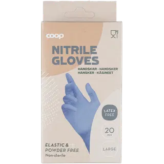 Majapidamiskindad Coop nitriil L 20tk