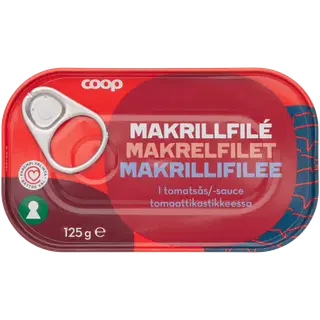 Coop jaapani makrellfilee tomatikastmes 125g