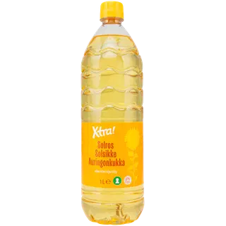 Xtra päevalilleõli 1 l rafineeritud