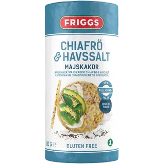 Friggs maisigaletid chia-seemnete ja meresoolaga, 130 g
