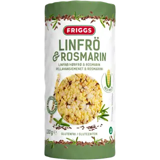 Friggs maisigaletid linaseemne ja rosmariiniga, 130 g