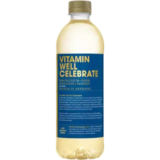 Vitamiinij. VITAMIN WELL Celebrate 500ml