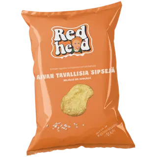 RedHead kartulilaastud, soolatud 150g