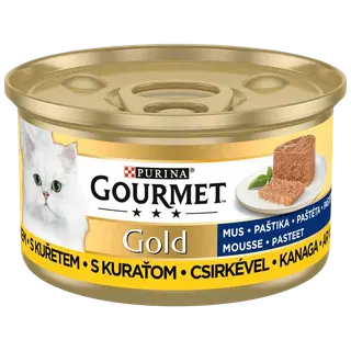 Kanapasteet kassidele GOURMET GOLD 85g