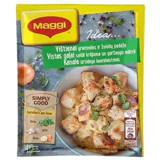 Maggi Idea Kastmesegu kanale ürtidega koorekastmes 30g