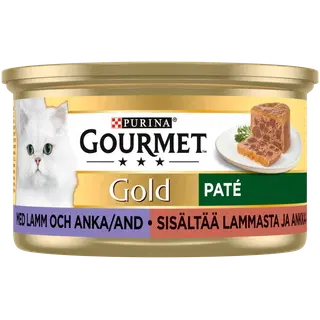 Gourmet täissööt kassidele lamba- ja pardilihaga 85 g