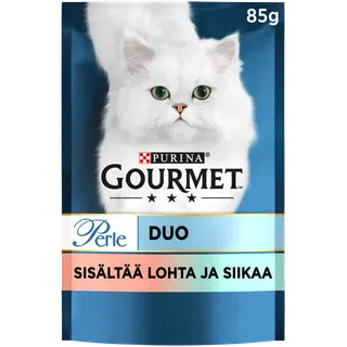 Gourmet täissööt kassidele lõhe ja valge kalaga 85 g
