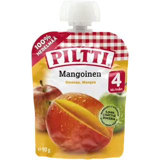 Piltti mangopüree lastele 90 g, alates 4-elukuust