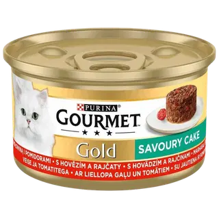 Kiisueine loomaliha Gourmet gold 85g
