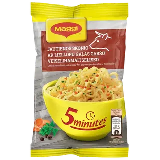Kiirnuudlid veiselihamaitselised Maggi 59,2g