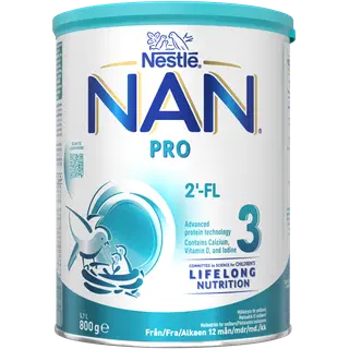 Nestle Nan Pro 3 jätkupiimasegu 800g, alates 12-elukuust