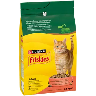 Friskies kuivtoit kassidele loomalihaga 3,5 kg