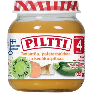 PILTTI bataadi-pastinaagi püree 4k 125g