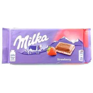 Milka piimašokolaad Strawberry 100 g