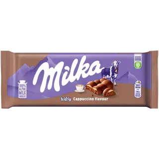 Piimašokol. Cappuccino Bubbly MILKA 97g