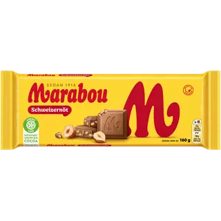 Marabou šokolaad sarapuupähklitega, 160 g