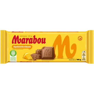 Marabou apelsinimaitseline šokolaad 160 g