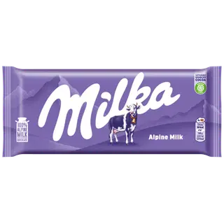 Piimašokolaad Alpine Milk MILKA 90g