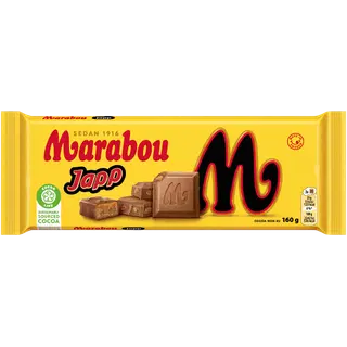 Marabou Japp šokolaaditahvel, 160 g