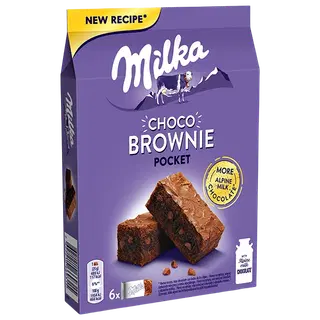 Šokolaadiküpsis brownie šokolaaditükkidega, MILKA, 150 g