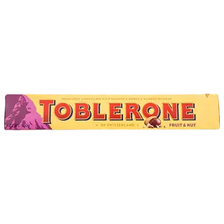 Toblerone piimašokolaad puuvilja ja pähklitega 100g