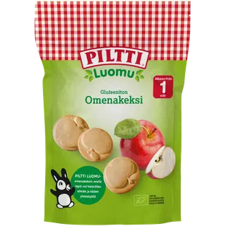 PILTTI gluteenivabad mahe õunaküpsised 150g, alates 10-elukuust