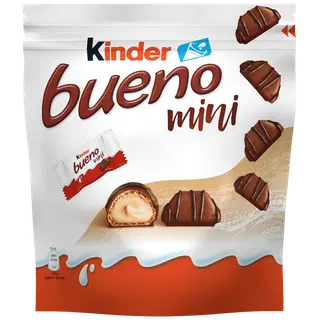 Kinder Bueno mini piimašokolaadivahvel pähklitäidisega 108 g