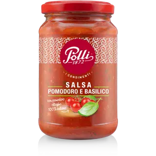Polli tomati- ja basiilikukaste 350g