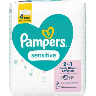 Pampers Sensitive niisked salvrätikud 320 tk