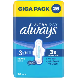 Always Ultra Night 3 hügieeniside 26 tk