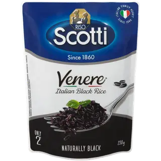 Riso Scotti must valmis täisterariis 230 g