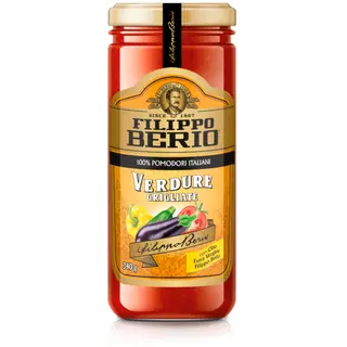Filippo Berio tomatikaste grillitud köögiviljadega 340g