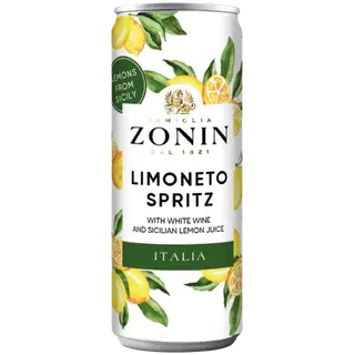 Zonin Limoneto Spritz aromatiseeritud veinijook 6%vol 250 ml
