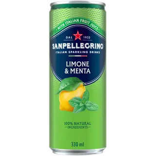 Sanpellegrino Naturali Sidruni-ja mündimaitseline karastusjook, 330 ml