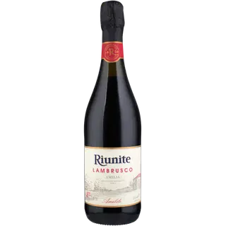 Cantine Riunite Lambrusco Emilia Vino Frizzante Amabile KGT poolvahuvein 7,5%vol 750 ml