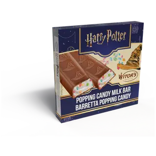 Witor's Harry Potter piimašokolaad piimatäidise ja praksuvate kommidega 50g