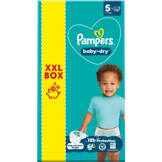 Pampers Baby Dry teipmähkmed S5, 11-16kg, 120 tk