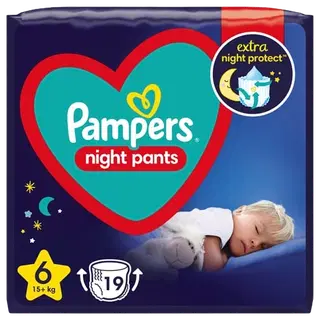 Püksmähkmed PAMPERS Night VP S6 19tk