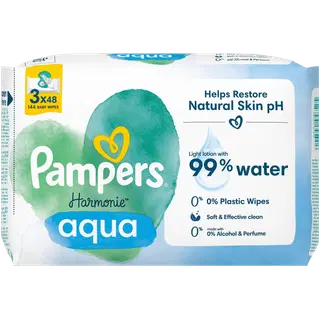Pampers Harmonie niisked salvrätikud 144tk