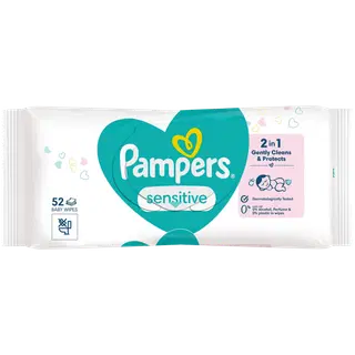 Niisked salvrätik.PAMPERS Sensit.PF 52tk