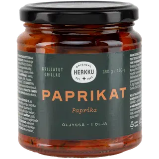 Herkku grillitud paprika 280/180g