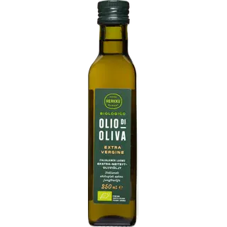 Herkku itaalia ökoloogiline ekstra väärisoliiviõli 250 ml